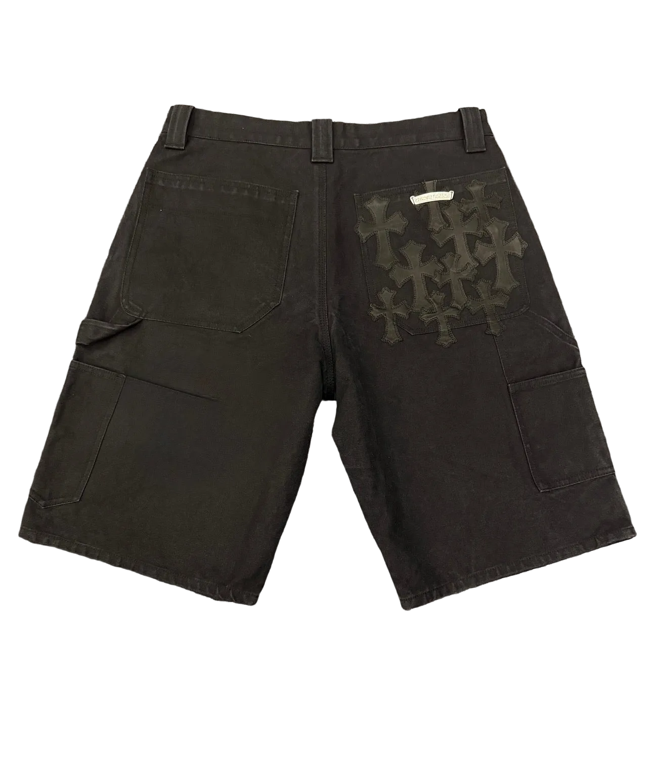 CHROME HEARTS 10-PATCH CARPENTER SHORTS