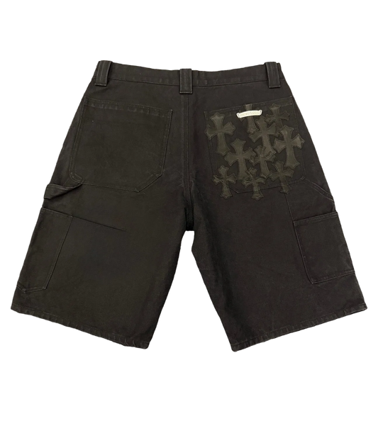 CHROME HEARTS 10-PATCH CARPENTER SHORTS