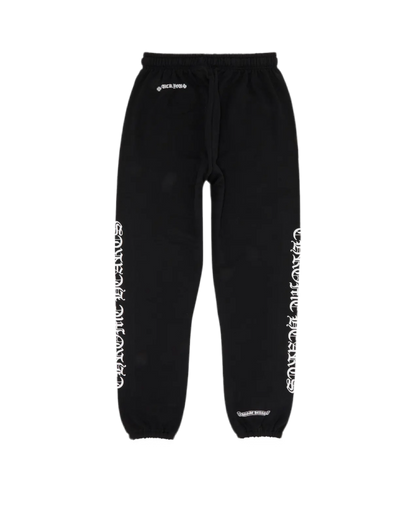 CHROME HEARTS SCROLL LOGO SWEATPANTS