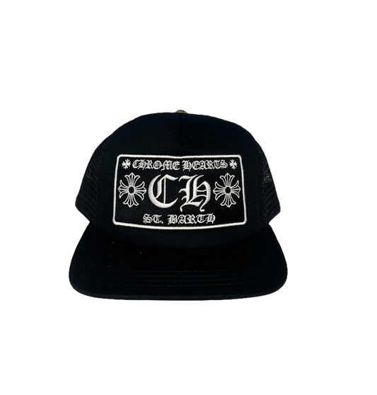 CHROME HEARTS ST. BARTH TRUCKER HAT