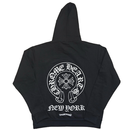 CHROME HEARTS NEW YORK HORSESHOE HOODIE