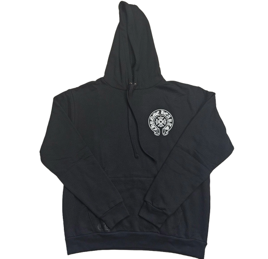 CHROME HEARTS MIAMI HORSESHOE HOODIE (BLACK)