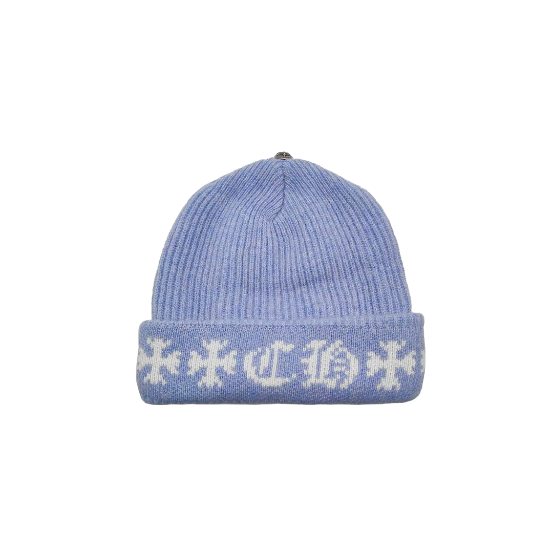 CHROME HEARTS BIG DADDY BEANIE BLUE