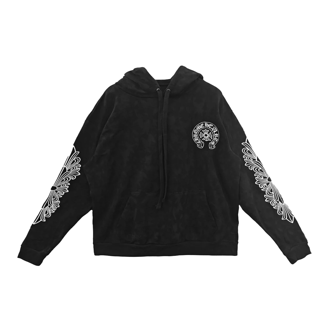 CHROME HEARTS CEMETERY MONOGRAM HOODIE