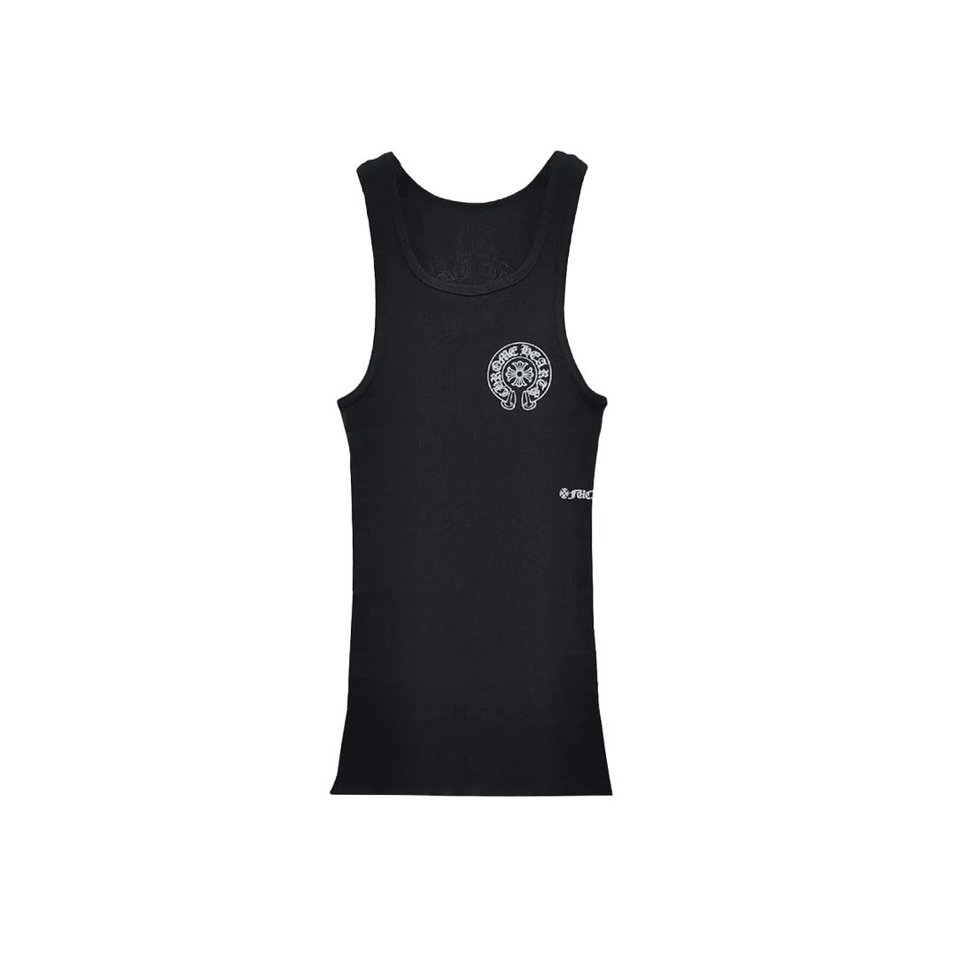 CHROME HEARTS HORSESHOE TANK TOP DRESS BLACK