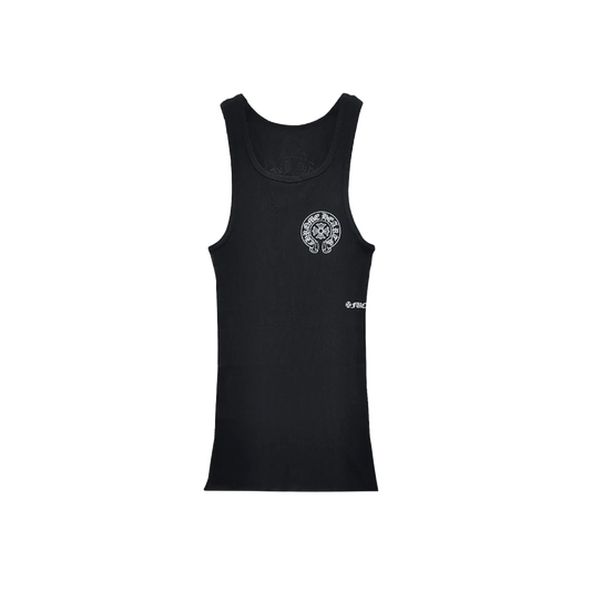 CHROME HEARTS HORSESHOE TANK TOP DRESS BLACK