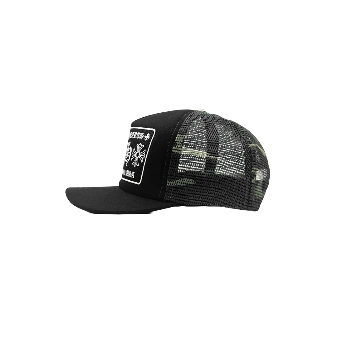 CHROME HEARTS HOLLYWOOD TRUCKER (BLACK/CAMO)