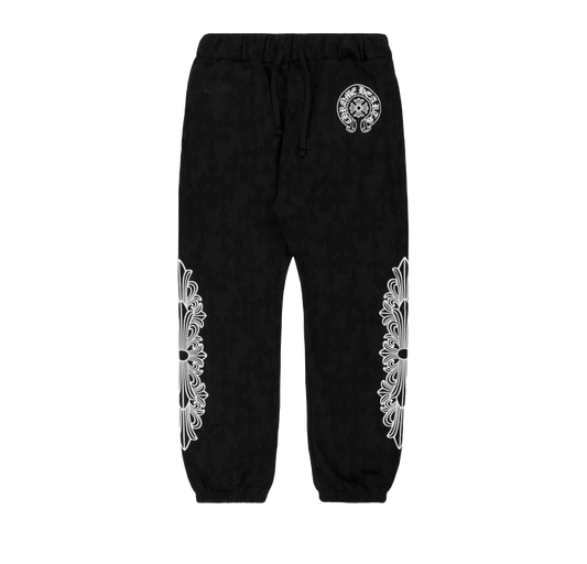 CHROME HEARTS CEMETERY MONOGRAM SWEATPANTS