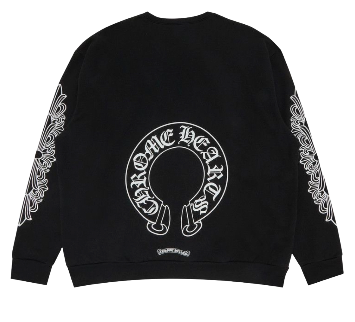 CHROME HEARTS FLORAL HORSESHOE CREWNECK