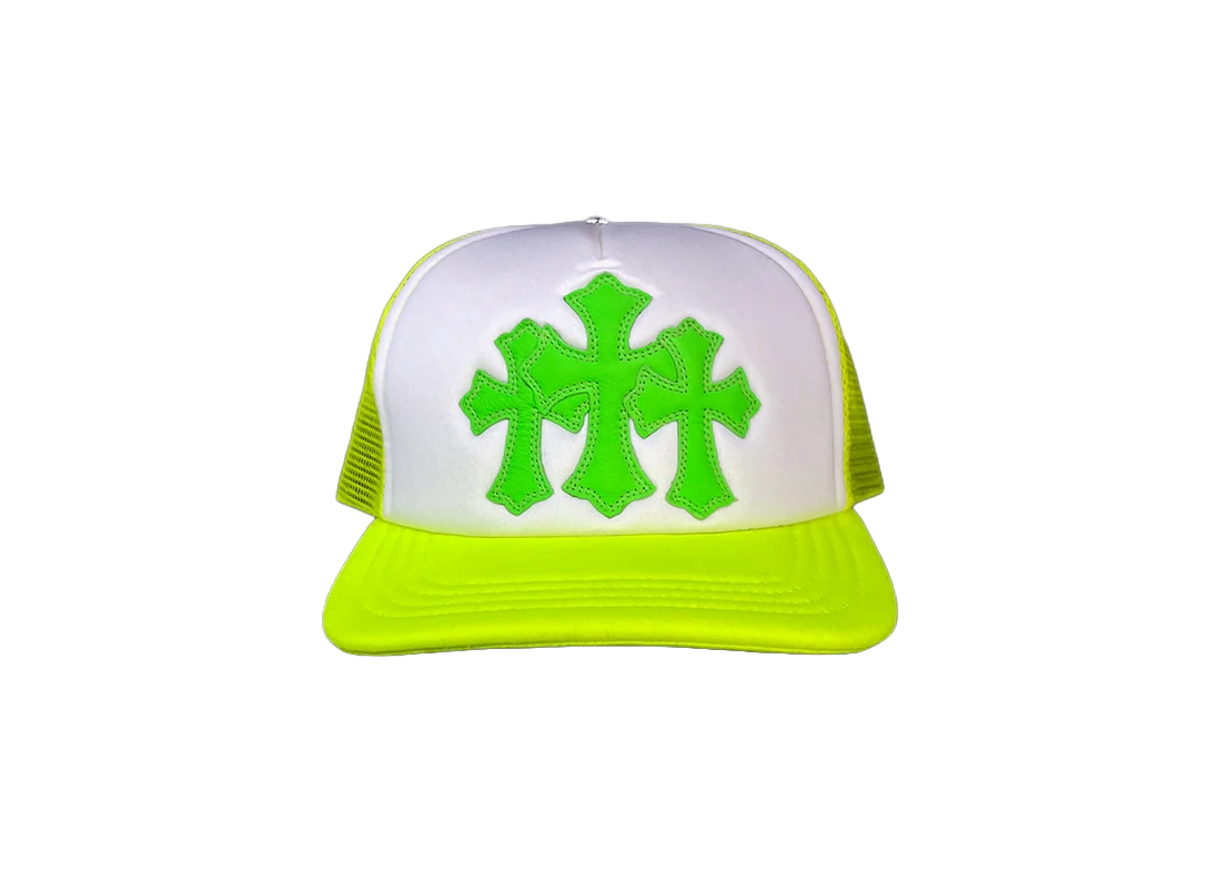 CHROME HEARTS CEMETERY TRUCKER (GREEN/WHITE)