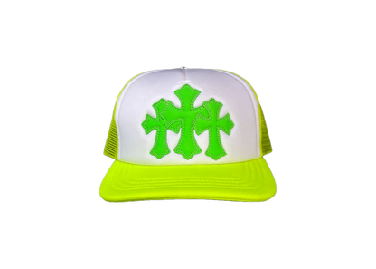 CHROME HEARTS CEMETERY TRUCKER (GREEN/WHITE)