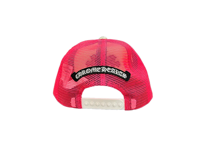CHROME HEARTS CEMETERY TRUCKER (PINK/WHITE)