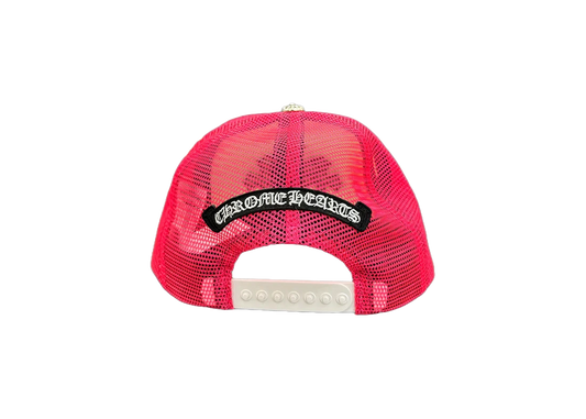 CHROME HEARTS CEMETERY TRUCKER (PINK/WHITE)