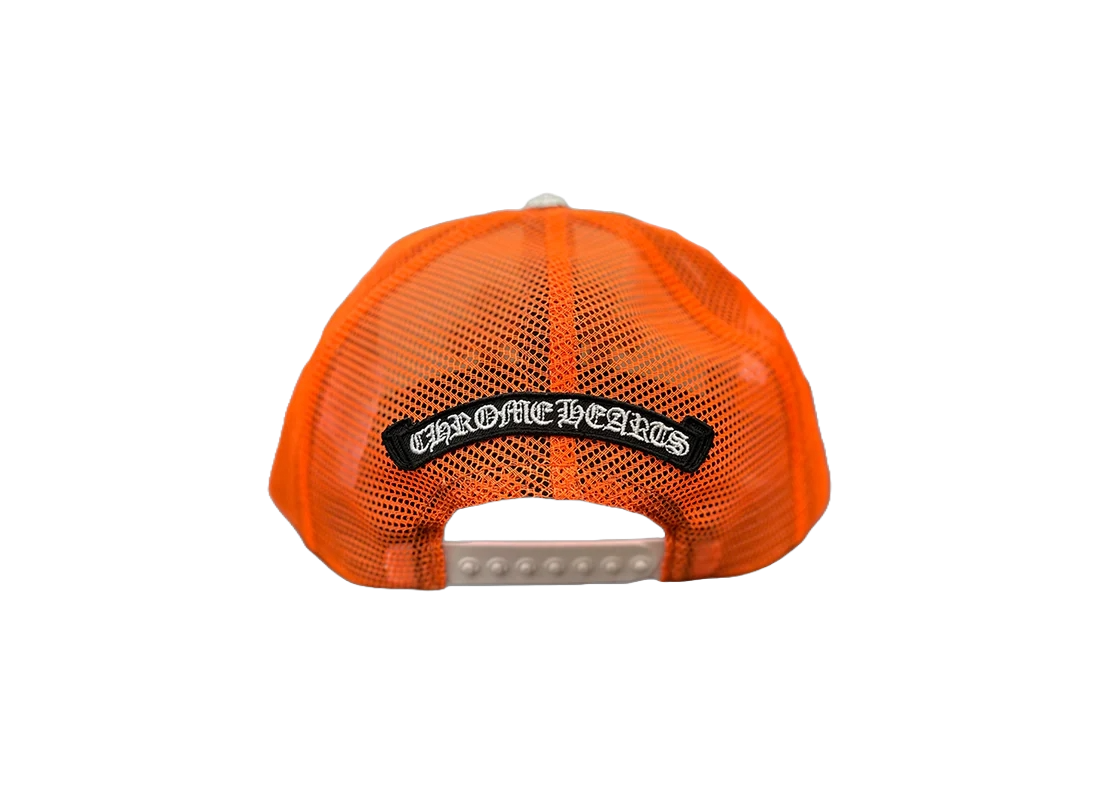 CHROME HEARTS CEMETERY TRUCKER (ORANGE/WHITE)