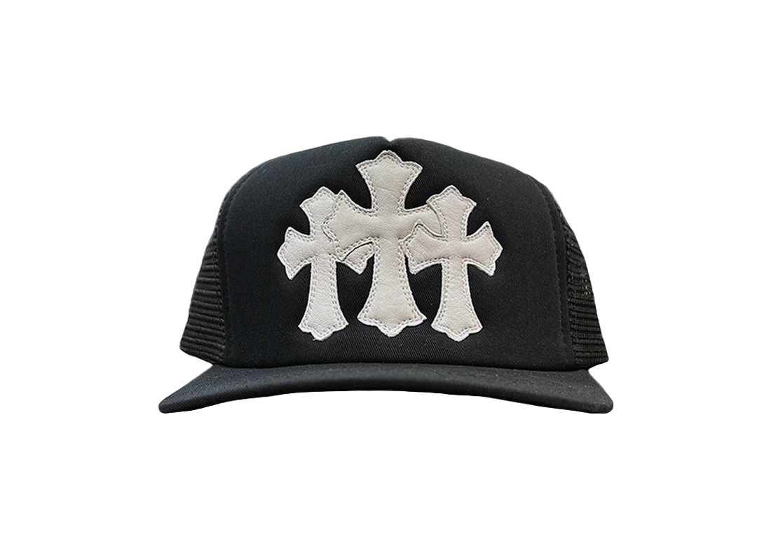 CHROME HEARTS CEMETERY TRUCKER (BLACK/WHITE)