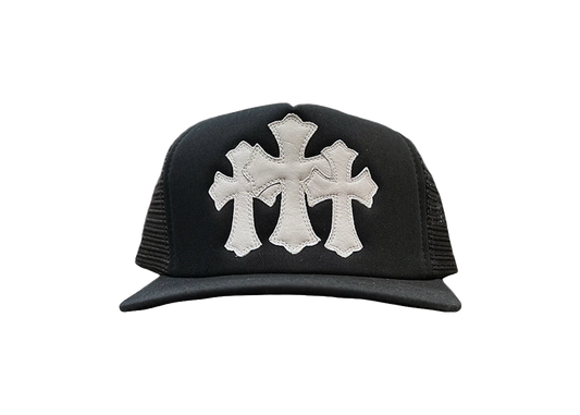 CHROME HEARTS CEMETERY TRUCKER (BLACK/WHITE)