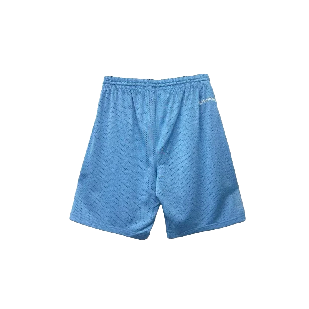 CHROME HEARTS BLUE MESH SHORTS