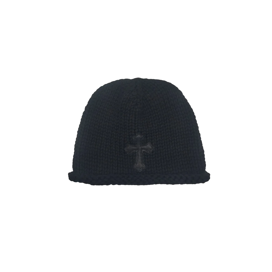 CHROME HEARTS CROSS PATCH BEANIE (KIDS)