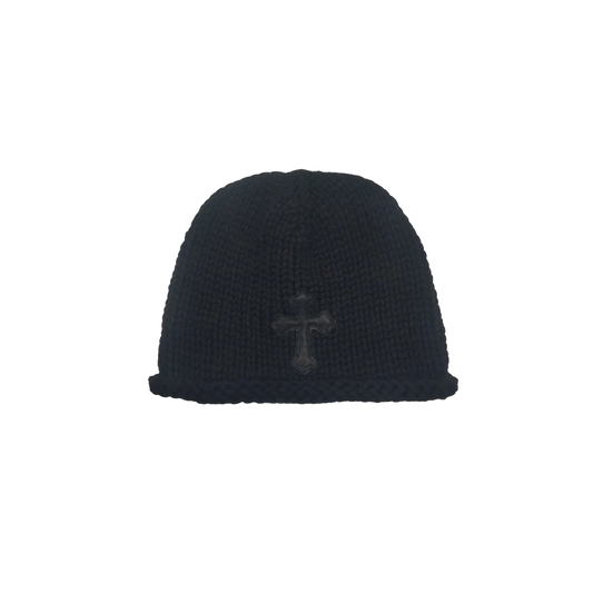 CHROME HEARTS CROSS PATCH BEANIE (KIDS)