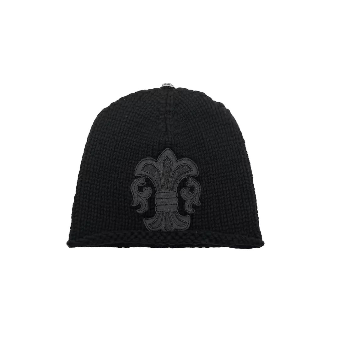 CHROME HEARTS FLEUR PATCH BEANIE