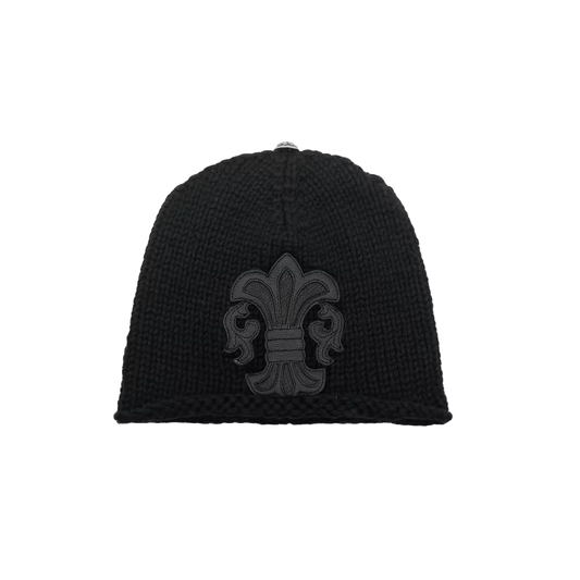 CHROME HEARTS FLEUR PATCH BEANIE