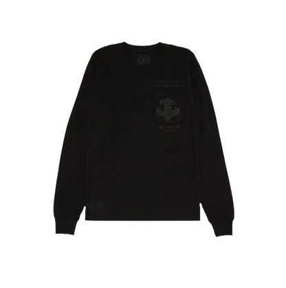 CHROME HEARTS PARIS EXCLUSIVE FLEUR T-SHIRT (BLACK/BLACK)