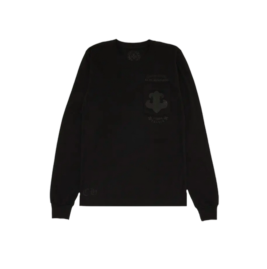 CHROME HEARTS PARIS EXCLUSIVE FLEUR T-SHIRT (BLACK/BLACk)