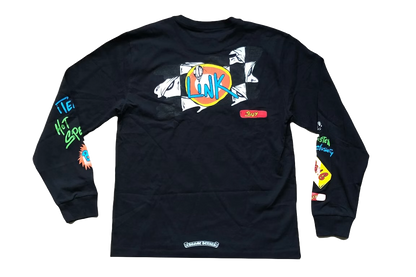 CHROME HEARTS MATTY BOY 'LINK' LONGSLEEVE SHIRT