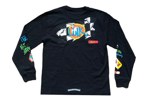 CHROME HEARTS MATTY BOY 'LINK' LONGSLEEVE SHIRT