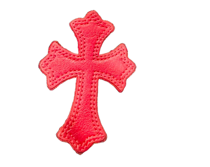 CHROME HEARTS RED CROSS PATCH WALLET