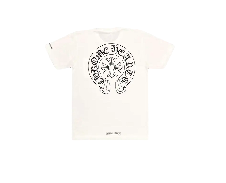 CHROME HEARTS HORSESHOE T-SHIRT (WHITE)