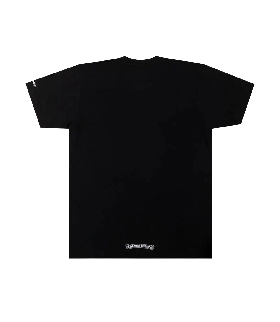 CHROME HEARTS NECK LOGO T-SHIRT (BLACK/WHITE)