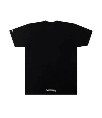 CHROME HEARTS NECK LOGO T-SHIRT (BLACK/WHITE)
