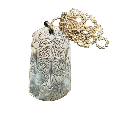 CHROME HEARTS CEMETERY DOG TAG