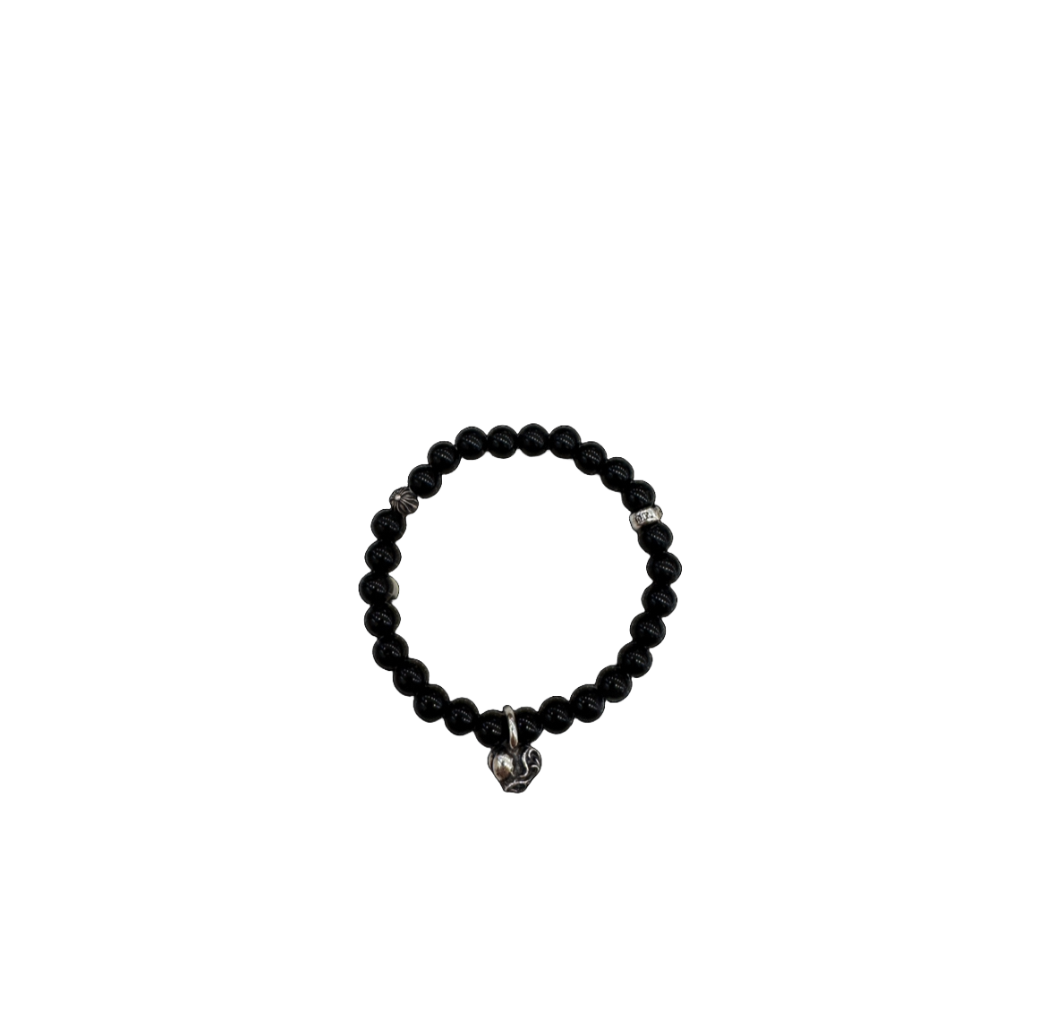 CHROME HEARTS BEAD CHARM BRACELET