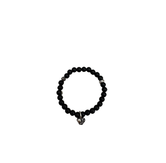 CHROME HEARTS BEAD CHARM BRACELET