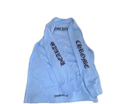 CHROME HEARTS KIDS LONG SLEEVE (BLACK/BLUE)