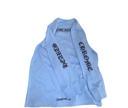 CHROME HEARTS KIDS LONG SLEEVE (BLACK/BLUE)