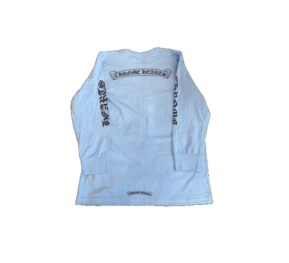 CHROME HEARTS KIDS LONG SLEEVE (BLACK/BLUE)