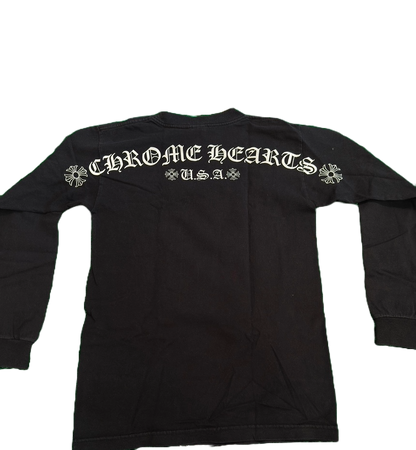 (USED) CHROME HEARTS SHOULDER LOGO SHIRT