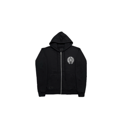 CHROME HEARTS NEW YORK HORSESHOE ZIP UP HOODIE
