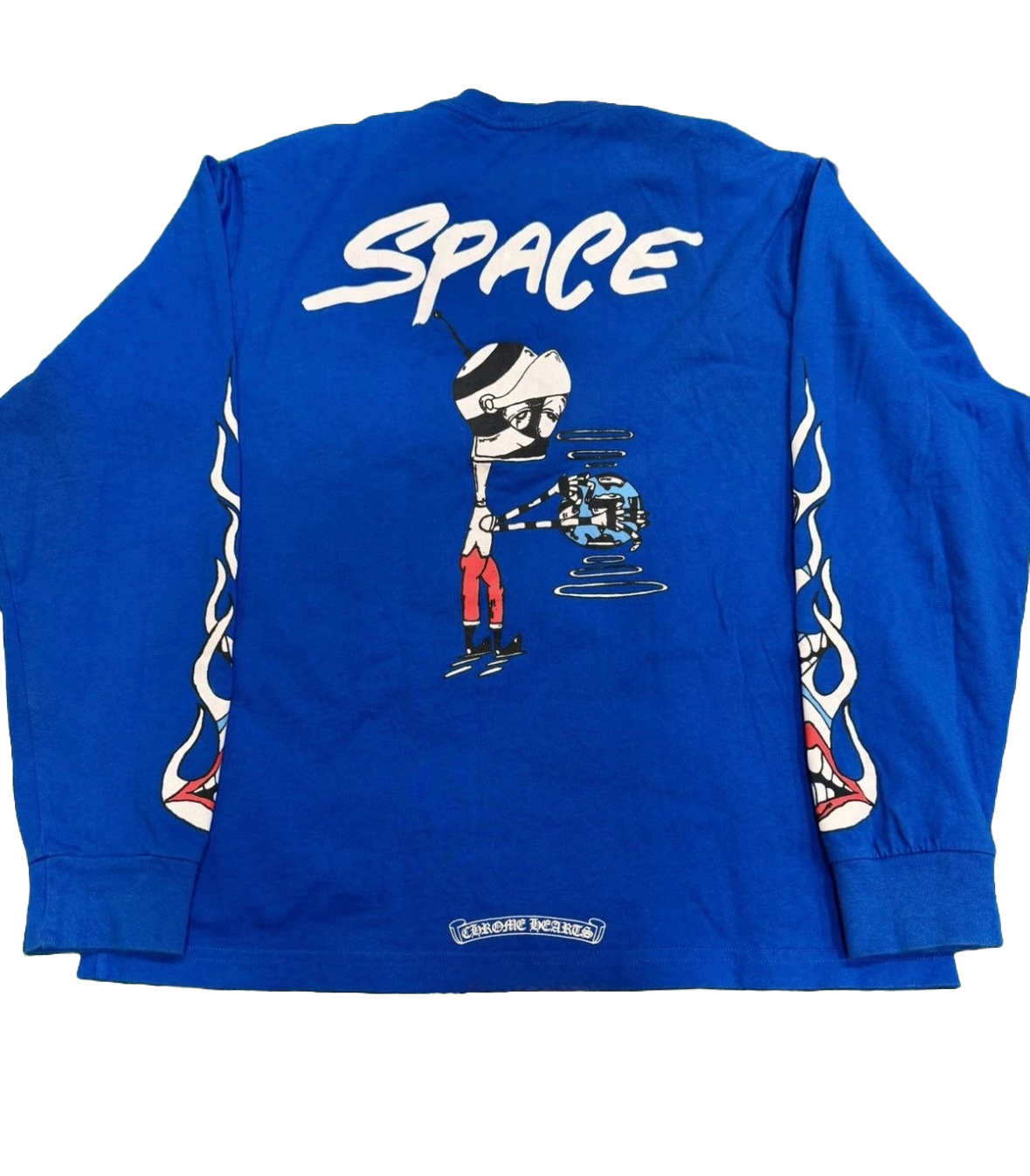 (USED) CHROME HEARTS MATTY BOY SPACE LONG SLEEVE SHIRT