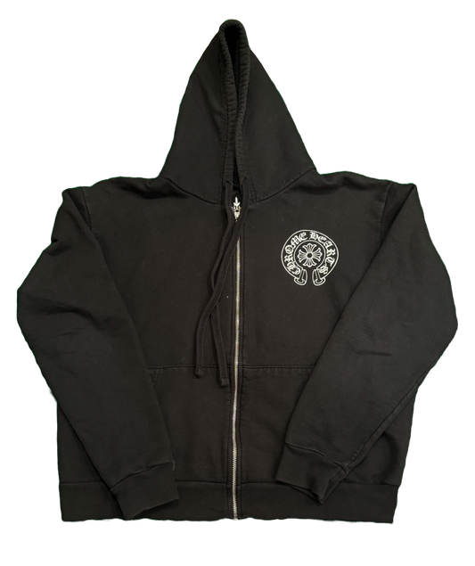 (USED) CHROME HEARTS MIAMI ZIP UP HOODIE