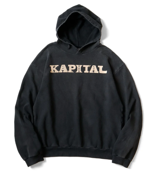 KAPITAL SPEAKEASY LOGO HOODIE